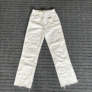 Zara White Jeans